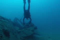 Golesnica wreck dive - Diving Montenegro - Adriatic Blue diving club