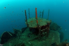 Patrolac - patrol boat wreck - Diving Montenegro - Adriatic Blue diving club - IMG_5960