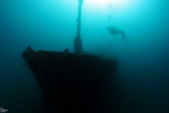 Patrolac - patrol boat wreck - Diving Montenegro - Adriatic Blue diving club - IMG_5948